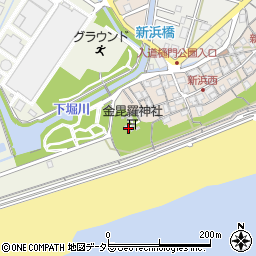 金毘羅神社周辺の地図