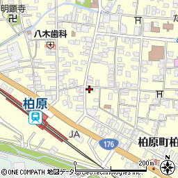 兵庫県丹波市柏原町柏原70-2周辺の地図