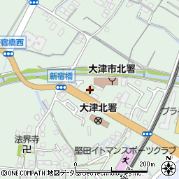タイヤ館堅田周辺の地図