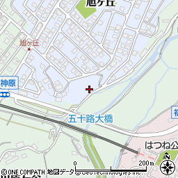 静岡県三島市旭ヶ丘6-7周辺の地図