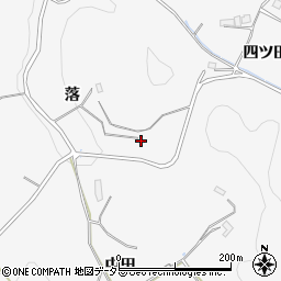 愛知県豊田市綾渡町落6-5周辺の地図