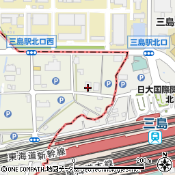 東海エレクトロニクス株式会社　三島支店周辺の地図