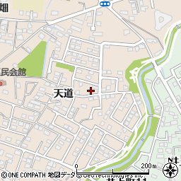 愛知県豊田市四郷町天道99周辺の地図