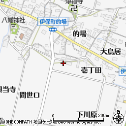 愛知県豊田市伊保町壱丁田4周辺の地図