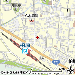 兵庫県丹波市柏原町柏原126周辺の地図