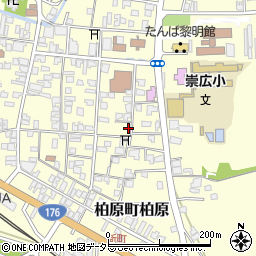 兵庫県丹波市柏原町柏原582-7周辺の地図