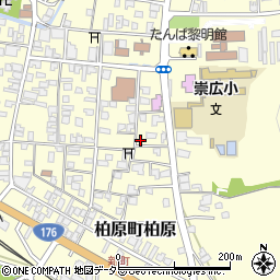 兵庫県丹波市柏原町柏原648周辺の地図