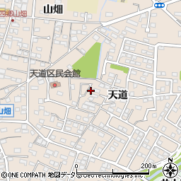 愛知県豊田市四郷町天道45-305周辺の地図