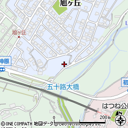 静岡県三島市旭ヶ丘6-9周辺の地図
