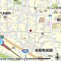 兵庫県丹波市柏原町柏原571-2周辺の地図