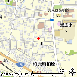 兵庫県丹波市柏原町柏原582-9周辺の地図
