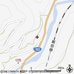 静岡県浜松市天竜区佐久間町相月2030周辺の地図