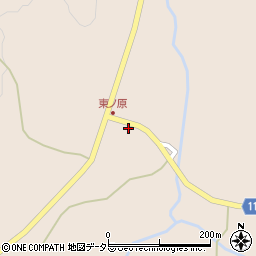 鳥取県日野郡日南町神戸上2536-4周辺の地図