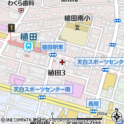 浅野内科クリニック周辺の地図