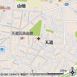 愛知県豊田市四郷町天道45-304周辺の地図