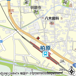 兵庫県丹波市柏原町柏原1176周辺の地図