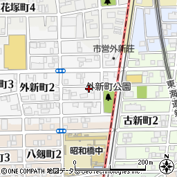 竹島工機周辺の地図