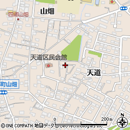 愛知県豊田市四郷町天道45-313周辺の地図