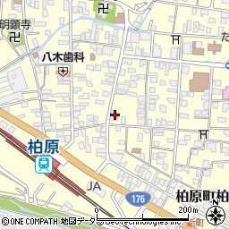 兵庫県丹波市柏原町柏原62周辺の地図