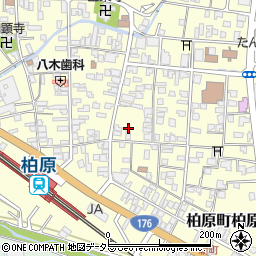 兵庫県丹波市柏原町柏原58周辺の地図