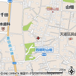 愛知県豊田市四郷町山畑32-2周辺の地図