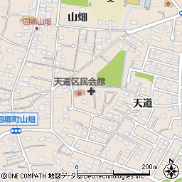 愛知県豊田市四郷町天道45-235周辺の地図
