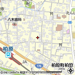 兵庫県丹波市柏原町柏原55周辺の地図