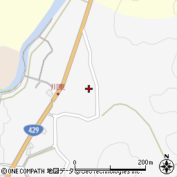 岡山県美作市川東566周辺の地図