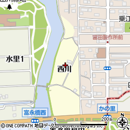 愛知県名古屋市中川区富田町大字包里周辺の地図