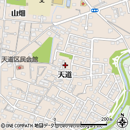愛知県豊田市四郷町天道99-154周辺の地図