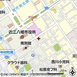 自衛隊滋賀地方協力本部近江八幡地域事務所周辺の地図