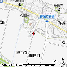 愛知県豊田市伊保町間世口29周辺の地図