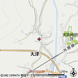 千葉県鴨川市天津2257-2周辺の地図