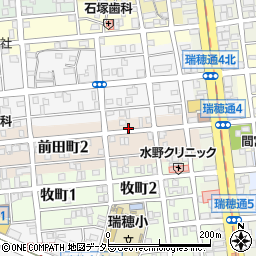 リパーク名古屋前田町３丁目第２駐車場周辺の地図