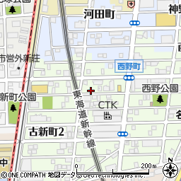 せんりゅう熱田本店周辺の地図