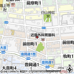 愛知県名古屋市瑞穂区本願寺町1丁目65周辺の地図