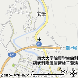 千葉県鴨川市天津710周辺の地図
