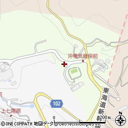 静岡県熱海市泉元宮上分412周辺の地図