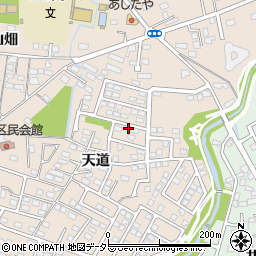 愛知県豊田市四郷町天道99-92周辺の地図