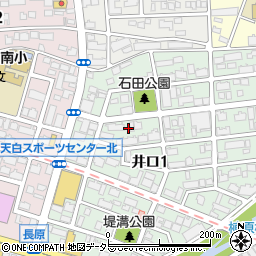 愛知県名古屋市天白区井口1丁目周辺の地図