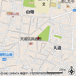 愛知県豊田市四郷町天道7-2周辺の地図