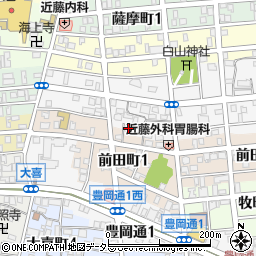 愛知県名古屋市瑞穂区本願寺町1丁目61周辺の地図