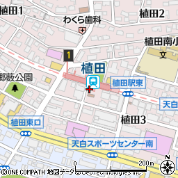 株式会社ミニミニ　植田駅前店周辺の地図