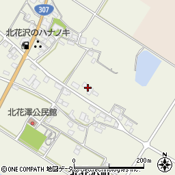 滋賀県東近江市北花沢町456周辺の地図
