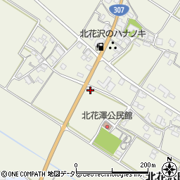 滋賀県東近江市北花沢町627周辺の地図