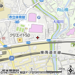 双葉鉄道工業株式会社　三島支店周辺の地図