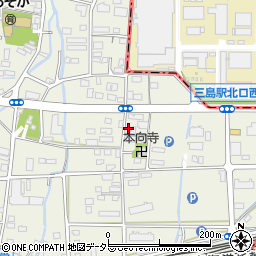 静岡県駿東郡長泉町下土狩294周辺の地図