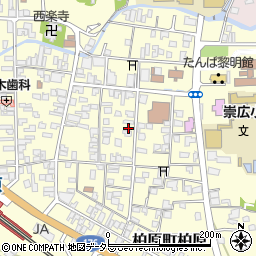 兵庫県丹波市柏原町柏原590周辺の地図