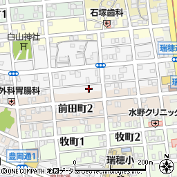 愛知県名古屋市瑞穂区本願寺町2丁目84周辺の地図