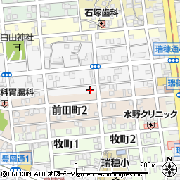 愛知県名古屋市瑞穂区本願寺町2丁目86周辺の地図